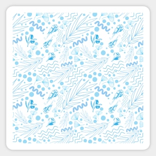 Santorini Greece pattern #10 Sticker